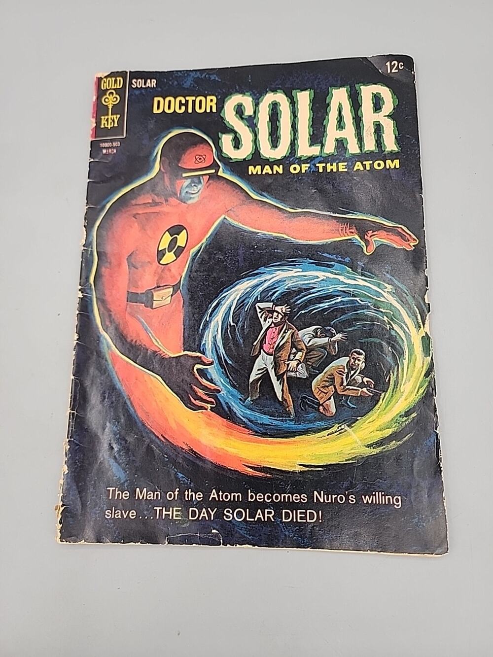 Doctor Solar Man of the Atom #11 Gold Key 1965 Silver Age Painted Cover